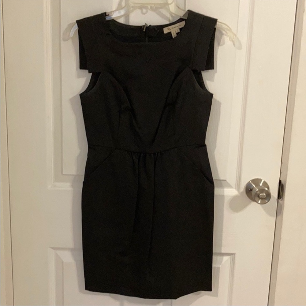 BCBGeneration Black Structured Dress.